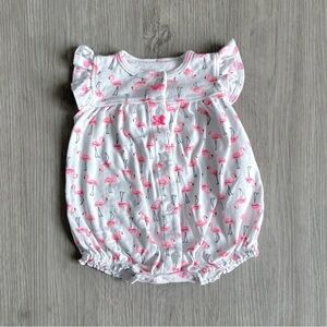 Flamingo Baby Romper- Size NB